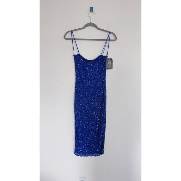 RETROFETE Prim Dress royal blue XS - Picture 8 of 11